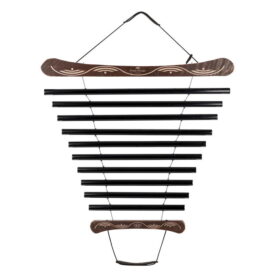 Meinl Sonic Energy 38" 95cm Meditation Flow Chime - 432 Hz, 10 Notes, E Minor - Black