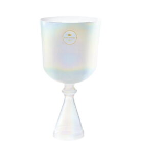 Meinl Sonic Energy Crystal Singing Chalice 6.75" - C4, Root Chakra, 440 Hz - Creamy