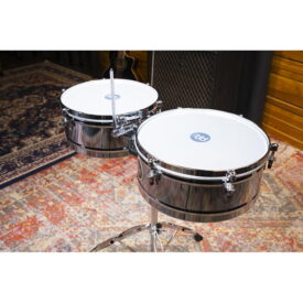 Meinl Percussion 14" & 15" Marathon Series - Chrome Timbales - Image 3