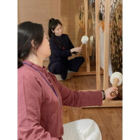 Meinl Sonic Energy Chakra Gong 36"- Heart Chakra, 136.10 Hz, C#2 - Image 3