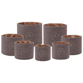 Meinl Sonic Energy Crystal Singing Bowl Sleeve Set - Brown