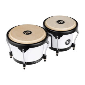 Meinl Percussion Journey Series Bongo 6 1/2" Macho & 7 1/2" Hembra - Bright White