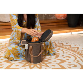 Meinl Sonic Energy 3.75" Essence Solfeggio Crystal Singing Bowl - La 852 Hz, Mango Mojito - Image 3