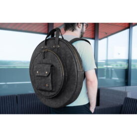 Meinl 22" Vintage Hyde Cymbal Bag - Black - Image 3