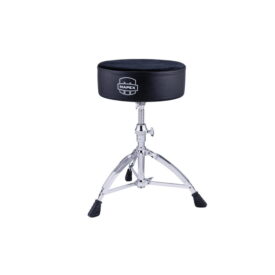 Mapex T680 Drum Throne - Round Seat with New SGS-certified Foam with Spindle Base