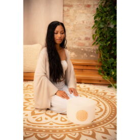 Meinl Sonic Energy 10" Crystal Singing Bowl - Flower of Life, 128Hz - Image 3