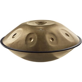 Meinl Sonic Energy Sensory Handpan Stainless Steel D Kurd 9 Notes 440 Hz - Vintage Gold