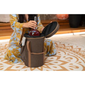 Meinl Sonic Energy 5.75" Essence Solfeggio Crystal Singing Bowl - Re 417 Hz, Copper Brown - Image 3