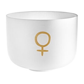 Meinl Sonic Energy Planetary Tuned Crystal Singing Bowl 12" - Venus, 221.23 Hz