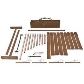 Meinl Sonic Energy 9-piece Sound Bath Tube Chime Solfeggio Set - Champagne Gold - Image 3