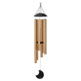 Meinl Sonic Energy 44" 110 cm Moon Meditation Chime - 432 Hz - Round Arch Bronze