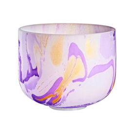 Meinl Sonic Energy 10" Marble Crystal Singing Bowl - B4, Crown Chakra, 432 Hz - Purple