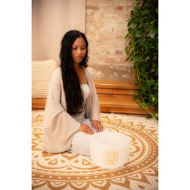 Meinl Sonic Energy 10" Solfeggio Crystal Singing Bowl - G#4, La, 852 Hz - Image 3