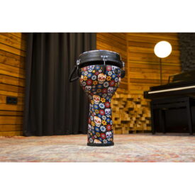 Meinl Percussion Jumbo Djembe Synthetic Head 10" - Day Of The Dead - Image 3