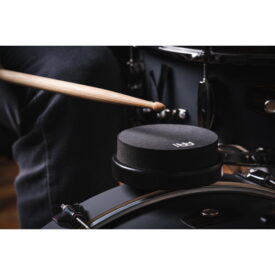 Meinl 4" Bass Drum Mounted Practice Pad - Black - Image 3