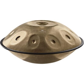 Meinl Sonic Energy Sensory Handpan Stainless Steel D Kurd 10 Notes 440 Hz - Vintage Gold