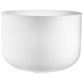 Meinl Sonic Energy 16" Crystal Singing Bowl, Note D3, 440 Hz, Sacral Chakra