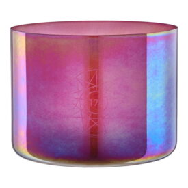 Meinl Sonic Energy 8" Essence Solfeggio Crystal Singing Bowl - 174 Hz, Brandy Rose