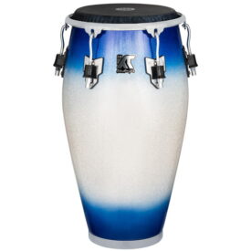 Meinl Percussion 11 3/4" Artist Series William Kachiro Conga with Remo Black Calfskin Skyndeep Heads - Electric Sky
