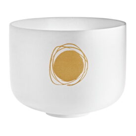 Meinl Sonic Energy Planetary Tuned Crystal Singing Bowl 12" - Schuhmann Resonance, 250.56 Hz