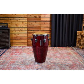 Meinl Percussion 12 1/2" Marathon Exclusive Series Tumba Conga - Wine Red with Chrome Hardware - Image 3