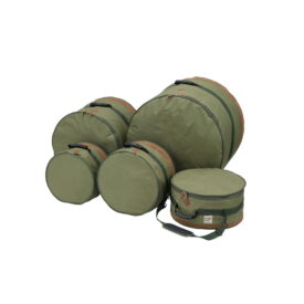 Tama 5-Piece 22" LA Fusion Powerpad Designer Series Drum Bag Set (22" 14" 10" 12" 16") - Moss Green