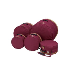 Tama 5-Piece 22" LA Fusion Powerpad Designer Series Drum Bag Set (22" 14" 10" 12" 16") - Wine Red