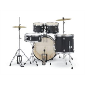 Gretsch 22" Renegade Drum Kit - Black Mist - Image 1
