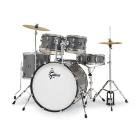 Gretsch 22" Renegade Drum Kit - Grey Sparkle - Image 2