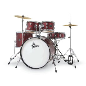 Gretsch 22" Renegade Drum Kit - Ruby Sparkle - Image 2