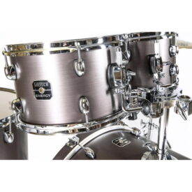 Gretsch Energy 20" Drum Kit with Hardware and 3 Piece Paiste 101 Cymbal Pack - Grey Steel - Image 3
