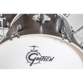 Gretsch Energy 22" Drum Kit with Hardware and 3 Piece Paiste 101 Cymbal Pack - Grey Steel - Image 4