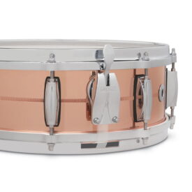 Gretsch USA 14" x 5" Snare Drum - Polished 2mm Copper - Image 5