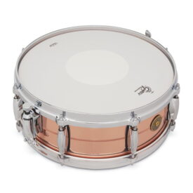 Gretsch USA 14" x 5" Snare Drum - Polished 2mm Copper - Image 3