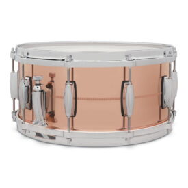 Gretsch USA 14" x 6.5" Snare Drum - Polished 2mm Copper - Image 4