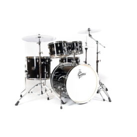 Gretsch 22" Energy Drum Kit - Black with 5 piece Hardware Pack (No Cymbals)