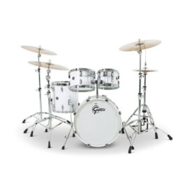 Gretsch 20" Renown Maple 4-Piece Shell Pack - Piano White