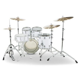 Gretsch 20" Renown Maple 4-Piece Shell Pack - Piano White - Image 3