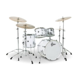 Gretsch 20" Renown Maple 4-Piece Shell Pack - Piano White - Image 4