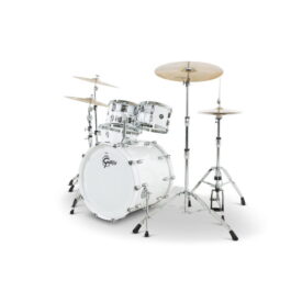 Gretsch 22" Renown Maple 4-Piece Shell Pack - Piano White - Image 4