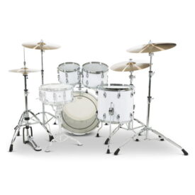 Gretsch 22" Renown Maple 4-Piece Shell Pack - Piano White - Image 3