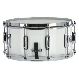 Gretsch Renown Maple 14 x 6.5" Snare Drum - Piano White - Image 5
