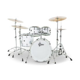 Gretsch 22" Renown Maple 4-Piece Shell Pack - Piano White