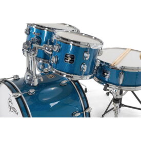 Gretsch 20" Renegade Drum Kit - Blue Sparkle - Image 3