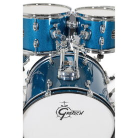 Gretsch 20" Renegade Drum Kit - Blue Sparkle - Image 4