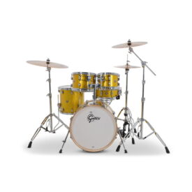 Gretsch 20" Catalina Maple 5-Piece Shell Pack - Lemon Sparkle - Image 2
