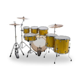 Gretsch 22" Catalina Maple 7-Piece Shell Pack - Lemon Sparkle - Image 4