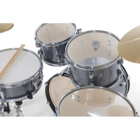 Gretsch 20" Renegade Drum Kit - Grey Sparkle - Image 5