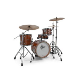 Gretsch 16" Catalina Club 4-Piece Shell Pack - Satin Walnut Glaze - Image 1