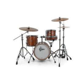 Gretsch 16" Catalina Club 4-Piece Shell Pack - Satin Walnut Glaze - Image 2
